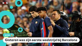 Jongen van 15 (!) speelt mee bij Barcelona