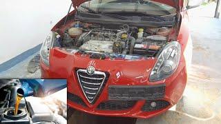 HOW TO DO A FULL SERVICE INTERVAL ON ALFA ROMEO GIULIETTA!