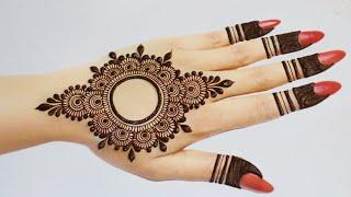 Simple mehndi design for back hand |easy mehndi designs |latest mehandi design |new mehandi |mehendi