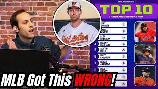 Ryan Ripken GOES OFF On MLB Network's Top 10 3rd Basemen List