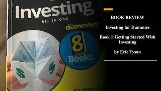 Investing for Dummies, Book 1: Getting Started With Investing by Eric Tyson BOOK REVIEW