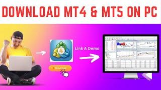 How to Download Metatrader 4 (MT4) on Laptop(PC) - Link A Demo Account| Download | Installation |