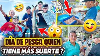 DÍA DE PESCA LANCHA DE CHEPINA VS LA CHA DE TILICO | EL QUE SAQUE MÁS GANA