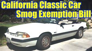 California Classic Car Exemption Senate Bill - SB 712 - Leno's Law