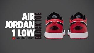 BLACK TOE 2025 Air Jordan 1 Low | DETAILED LOOK + PRICE