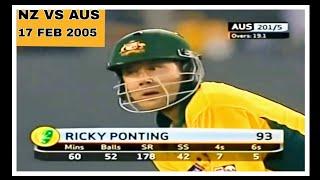 RICKY PONTING 98* NOT OUT IN FIRST EVER T20 INTERNATIONAL MATCH