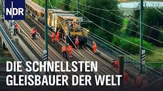 Die Schienenbauer aus Bützow - Keiner verlegt weltweit schneller Bahngleise | Die Nordreportage | ND