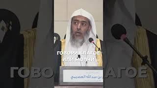 Говори благое или молчи | Шейх Салих аль-Усайми