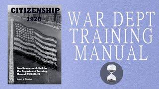 Military Citizenship Training Manual (1928)