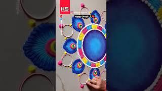 Best Rangoli Tricks by Sangeeta !! Relaxing And Satisfying Video !! Happy Diwali Rangoli Designs