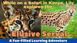 A Fun-Filled Learning Adventure: Lily and Her Mom Look for the Elusive Serval, Safari Trip in Kenya