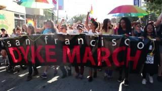 Dyke March Takes Off in San Francisco 2016