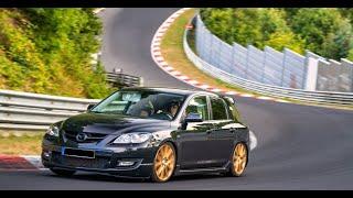 Mazda MAZDASPEED 3 BK MPS Nurburgring Nordschleife Racetrack , Green Hell , Touristenfahrten