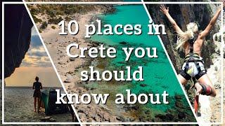 10 hidden gems of Crete you probably don't know about | Secret, unknown places | EN & GR subtitles