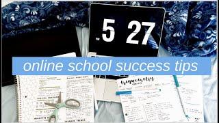 easy + successful online school tips