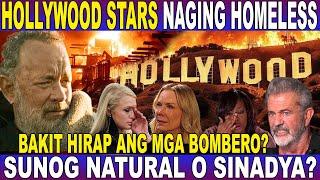 HOLLYWOOD TINUPOK NG APOY, BAHAY NG MGA SIKAT NAABO, PAANO ITO NANGYARI? ITO NGA BA AY SINADYA?