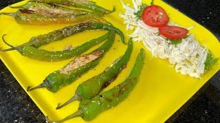 North Karnataka Special: Stuffed Green Chillies!