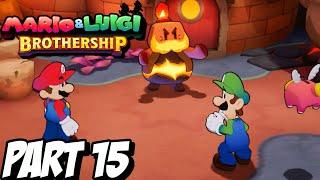 "SKORCHEEN ISLAND" MARIO & LUIGI: BROTHERSHIP Playthrough Gameplay Part 15 (Nintendo Switch)