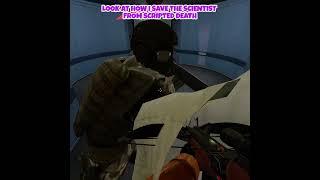 do you think this is cheating? #blackmesa #halflife #halflife2 #halflife3 #gaming