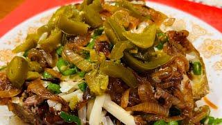 Loaded Brisket Baked Potatoes