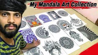 My Mandala Art Collection | Mandala Art Sketchbook Tour