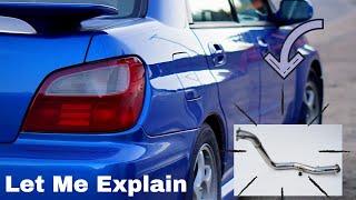 Why A Catted Downpipe Is Better Than Catless - 02 WRX