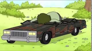 Regular Show - Muscle Man's Slide Fail