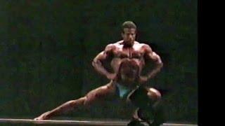 Dave Pulcinella posing routine 1996 NABBA USA