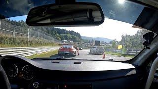 Hot Lap Nürburgring Nordschleife 16x Overtaking + 2x Crash / Yellow + Close Call Porsche + 29.09.24