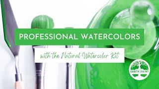 Make Your Own Professional-Grade Watercolors with the Natural Watercolor Kit