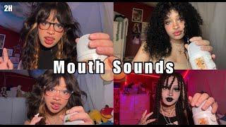 ASMR️ 1 Hour of Pure Mouth Sounds! Fast & Aggressive, Wet/dry, fluttering, NO MIDROLL NO TALKING