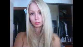Valeria Lukyanova Amatue 21 doll barbie blonde
