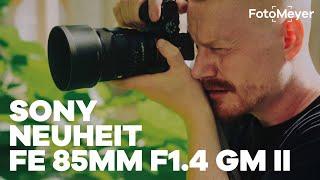 SONY NEUHEIT FE 85MM F1.4 GM II: LEICHTER, SCHNELLER, SCHÄRFER!