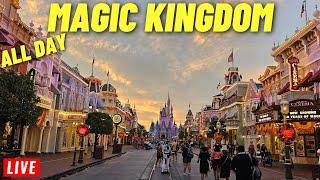  LIVE:  Magic Kingdom All Day Sunday rides, shows, parades, Fireworks Walt Disney World 8/25/2024