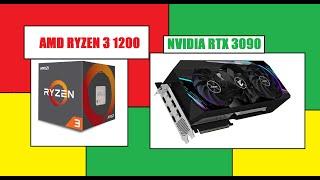 Ryzen 3 1200 and RTX 3090 gaming at 4K in 2022