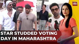 Maharashtra Elections 2024: Star Studded Voting Day | Salman | Shah Rukh | Ranbir | Akshay | Kareena