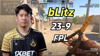 CS2 POV | bLitz (23-9) (mirage) FACEIT Pro League EU | Feb 15, 2024 #cs2 #demo