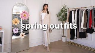 SPRING OUTFITS 2025  old money rich girl inspired 