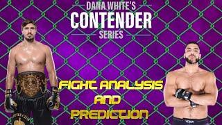 Contender Series: Artem Vakhitov vs Islem Masraf Fight Analysis & Prediction (Week 9)