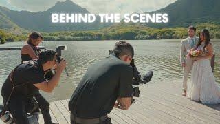 Behind The Scenes | Hawaii Wedding Photographers Videographers | One Moment Hawaii