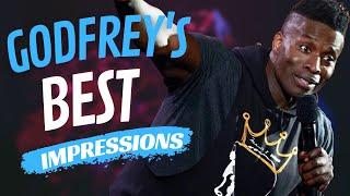 Godfrey’s BEST IMPRESSIONS | Steve Harvey, Denzel, Obama, Jason Statham, Shannon Sharpe and more!