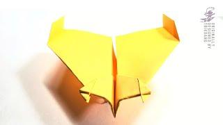 How to make a Simple Paper airplane that flies - Fangs