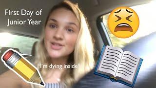 FIRST DAY OF SCHOOL VLOG *JUNIOR YEAR* | EMILY TRESSA |