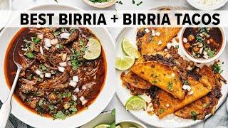 Easy CROCKPOT BIRRIA Makes the Best BIRRIA TACOS Recipe!