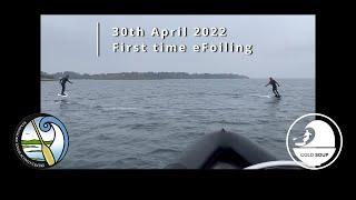 First time eFoiling - Strangford Lough Activity Centre