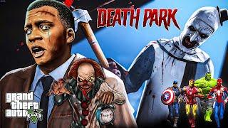 Franklin Saving Avengers From DEATH PARK horror in GTA 5 | GTAV Avengers | A.K GAME WORLD