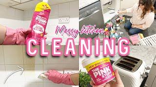 CLEAN WITH ME 2024 | EXTREMELY MESSY HOUSE CLEAN | HOME RESET | CLEANING MOTIVATION UK