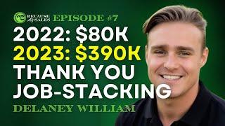 How to scale your income with job-stacking - Delaney William