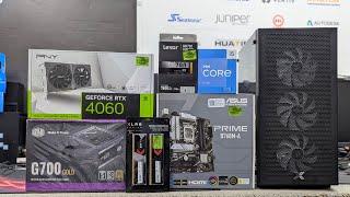 i5-13400 PC BUILD ASUS Motherboard RTX4060 STEP BYE STEP ASSEMBLY