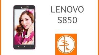 Lenovo S850 - розовый женский смартфон